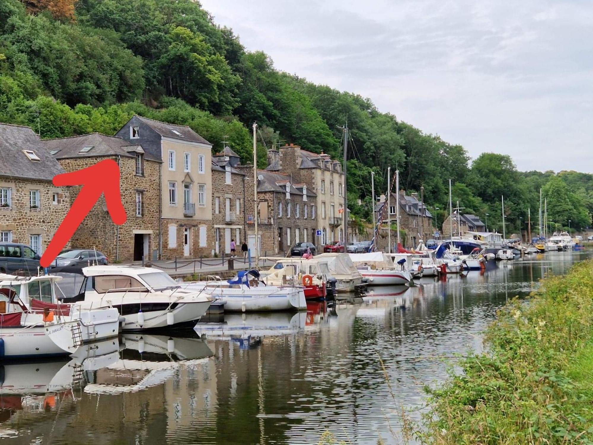 Balade Sur Le Port Leilighet Dinan Eksteriør bilde
